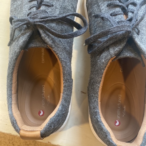 Clark’s Unstructured Un Maui Lace Sneaker in Grey - Picture 10 of 11